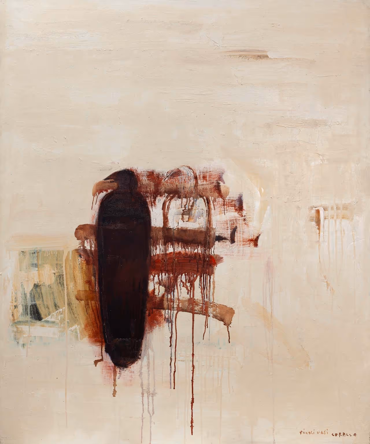 Pizzi Cannella Piccoli vasi corallo