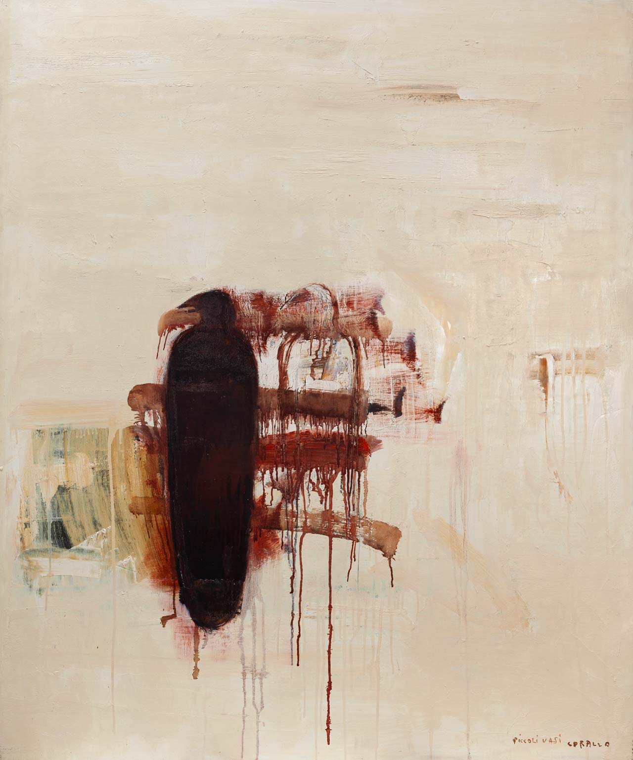 Pizzi Cannella Piccoli vasi corallo