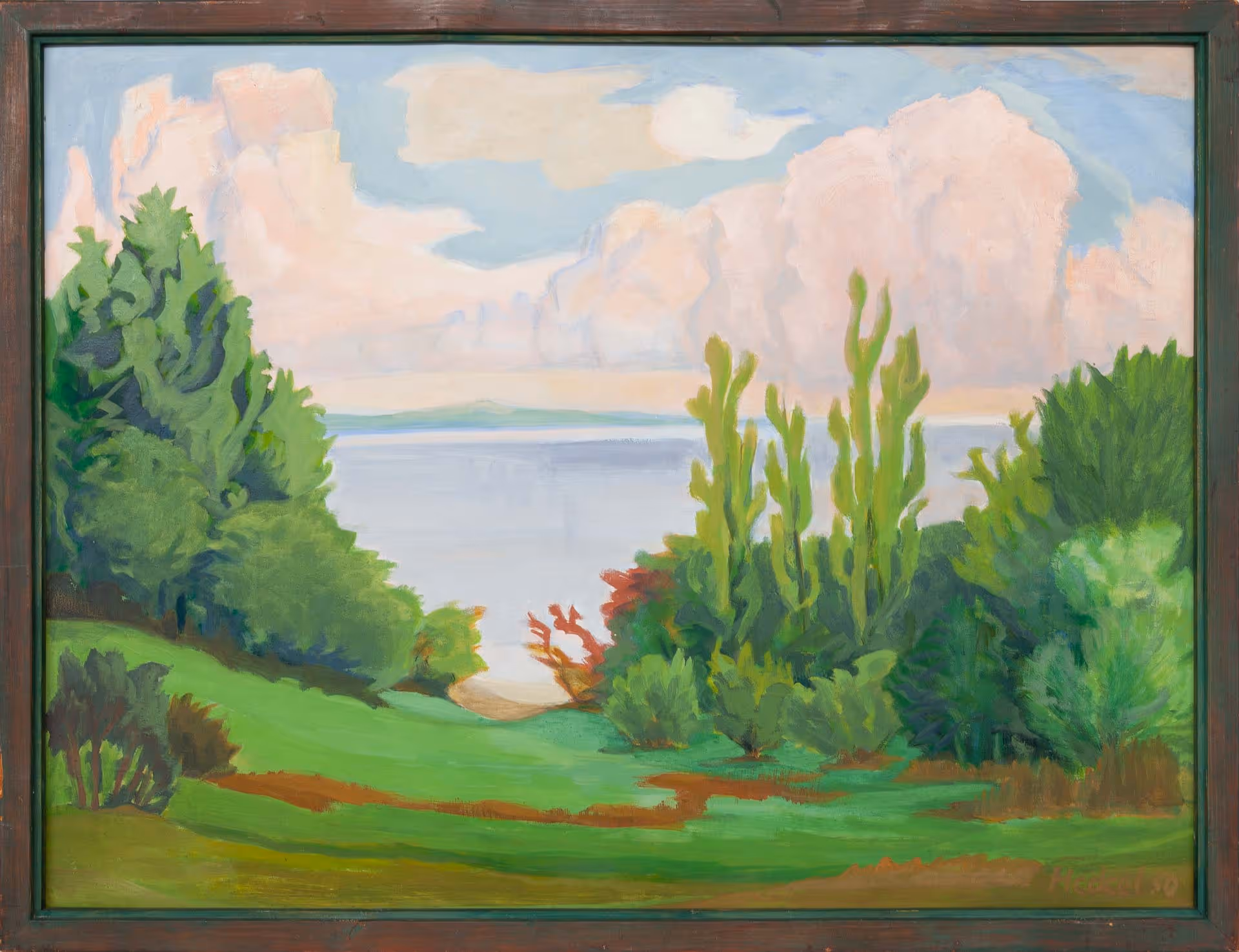 Erich Heckel At the Lake