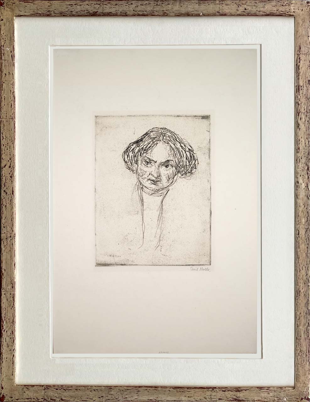 Emil Nolde Fräulein Dr. Sch. (Rosa Schapire)