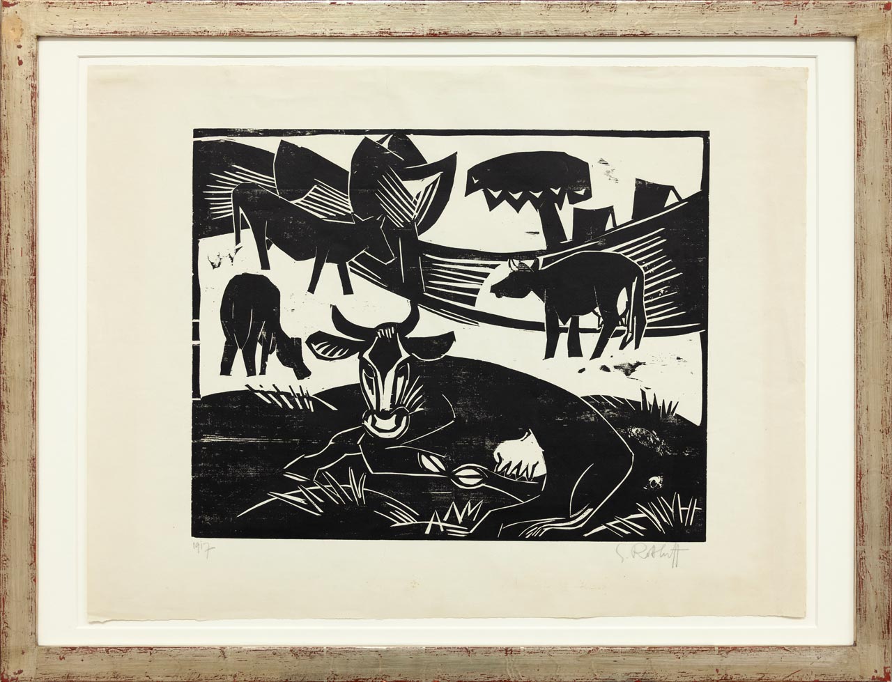 Karl Schmidt-Rottluff cow pasture