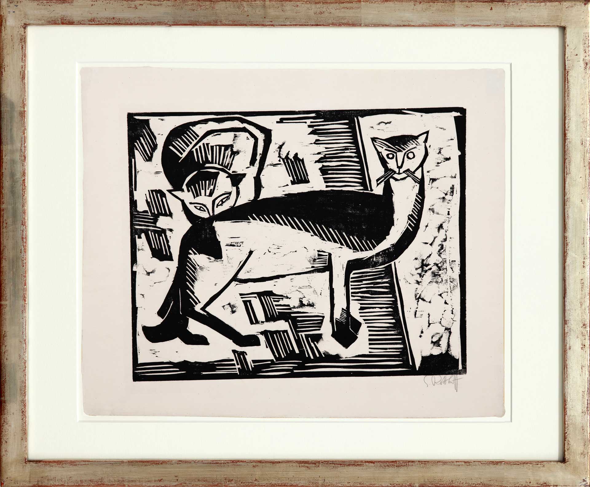 Karl Schmidt-Rottluff Katzen