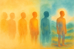 Example screen of the Animi application showing introspective journaling tool