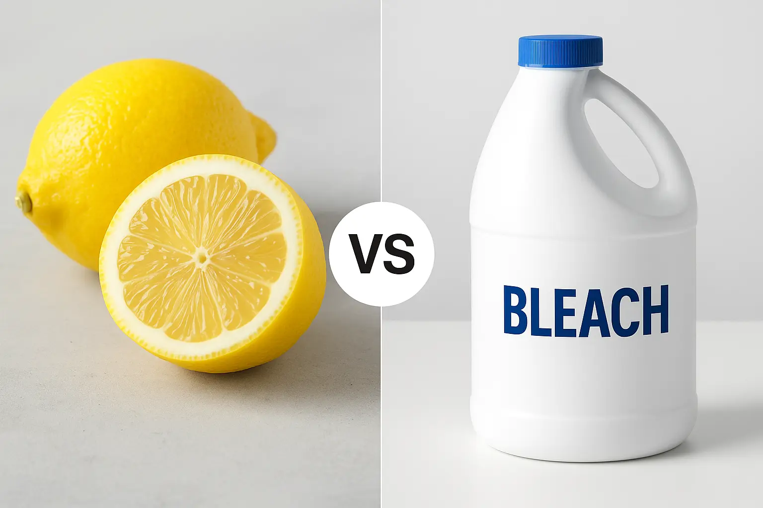 Lemon or Bleach: Which Kills More Germs?