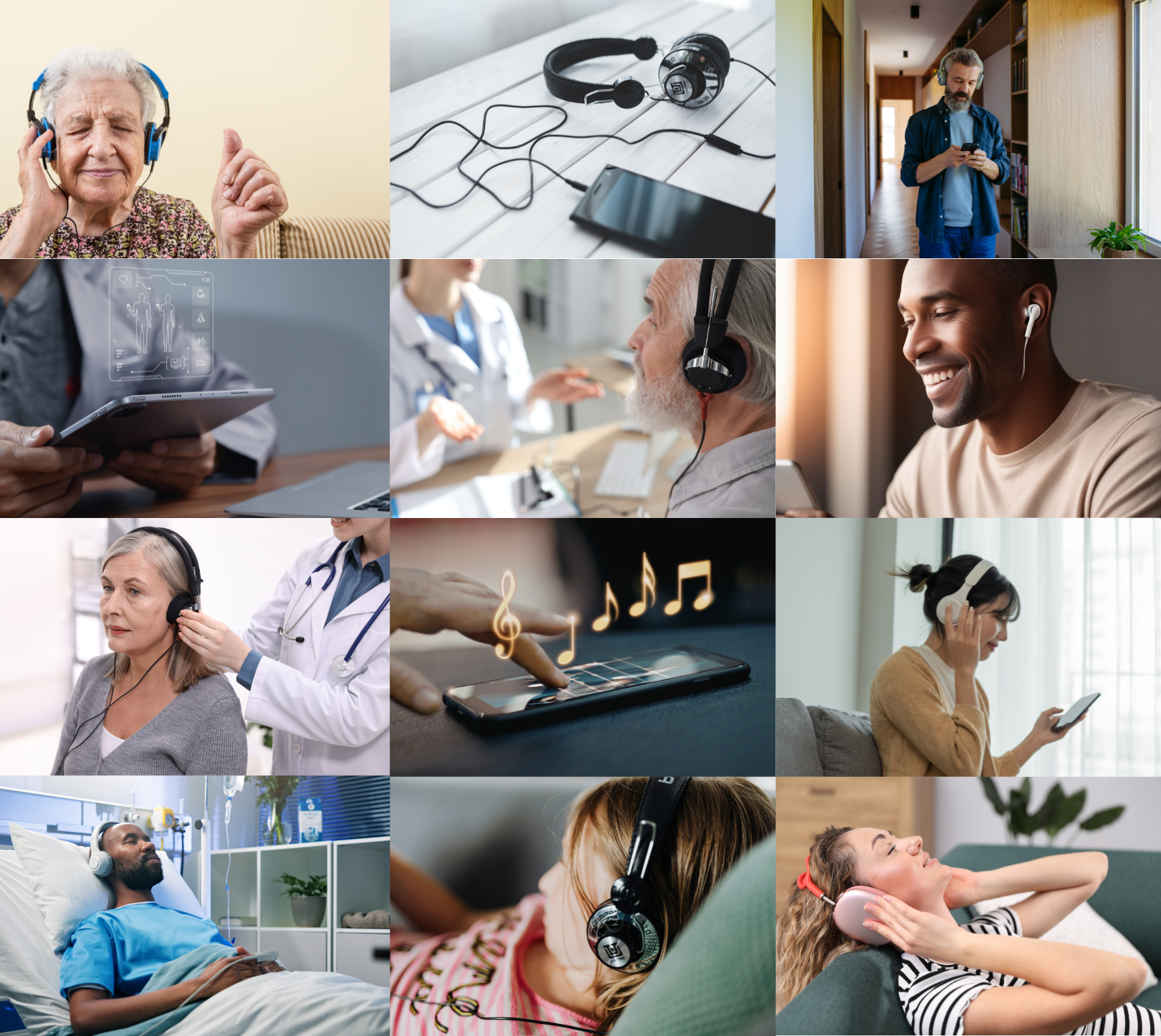 man is sitting in the recording studio