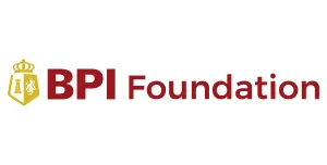 BPI Foundation logo with a gold shield and crown emblem next to red text.