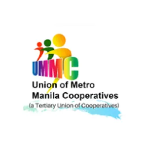 Logo of Union of Metro Manila Cooperatives with colorful human figures above the initials UMMC.