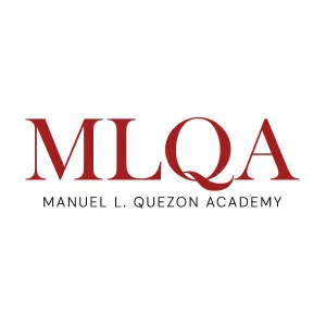 MLQA acronym with text Manuel L. Quezon Academy below it.