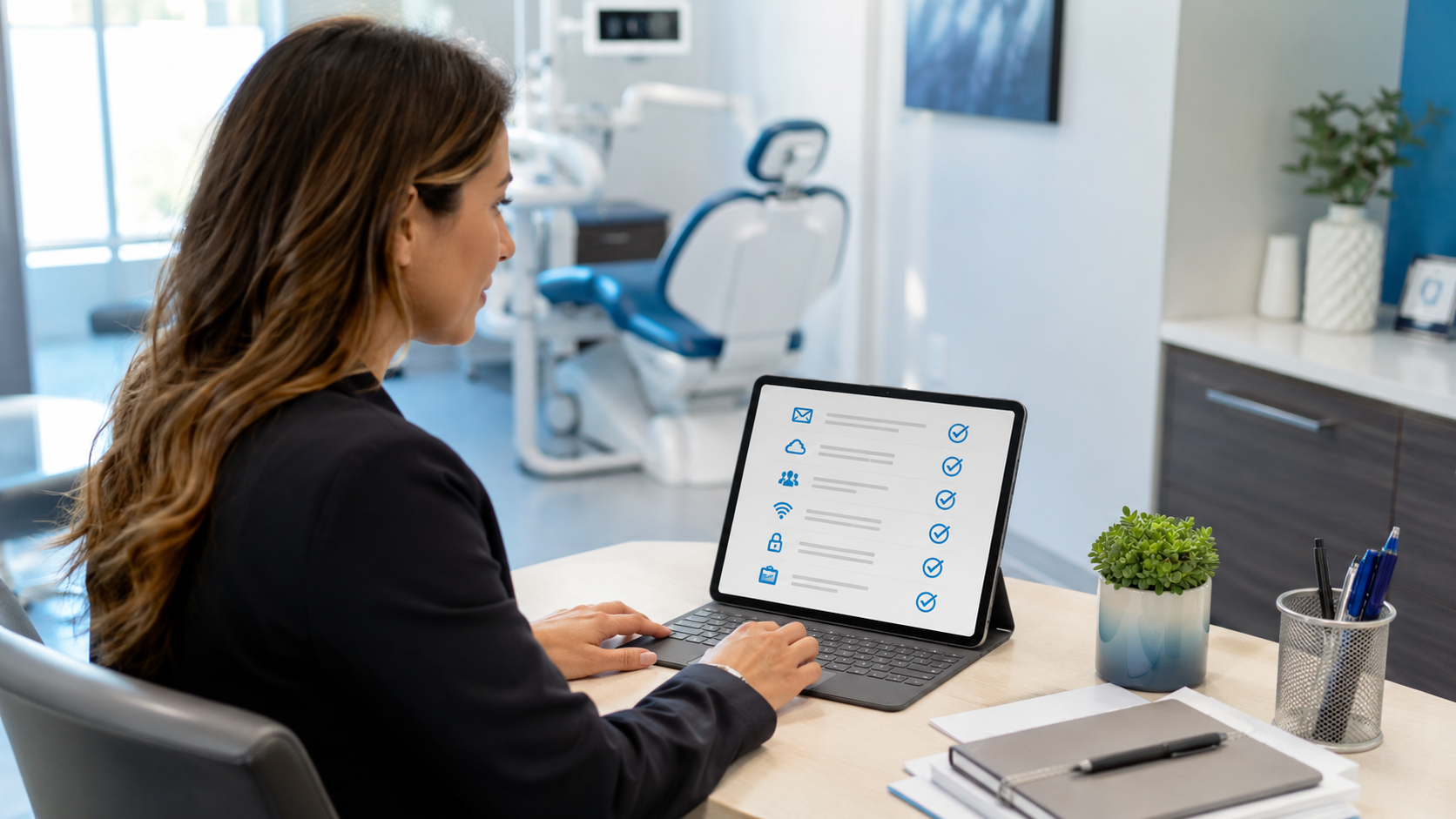 dental cybersecurity checklist for HIPAA compliance and patient data protection