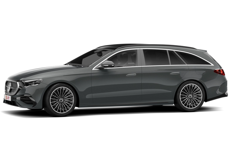 Mercedes E break vue de profil