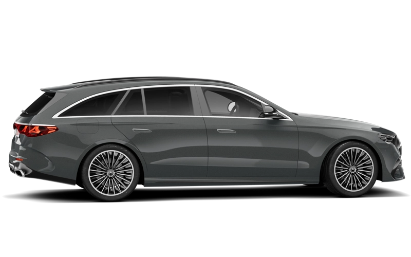 Mercedes E break vue trois quarts