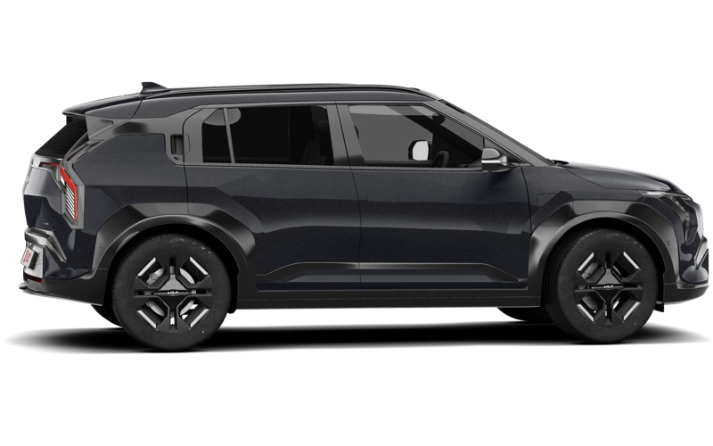 Kia EV3 vue trois quarts