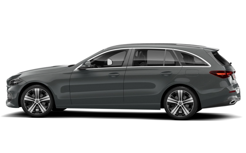 Mercedes C break zijaanzicht