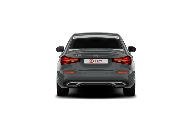 Mercedes A achterzijde