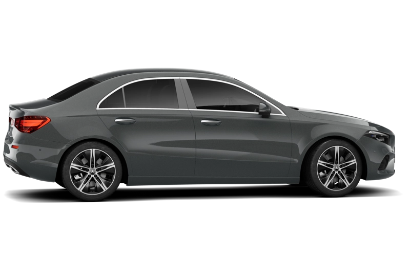 Mercedes A driekwart aanzicht