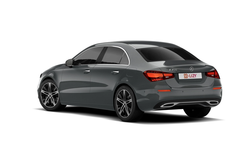 Mercedes A achterzijde