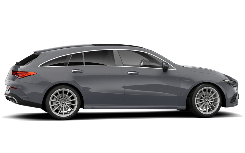 Mercedes CLA Shooting Brake driekwart aanzicht