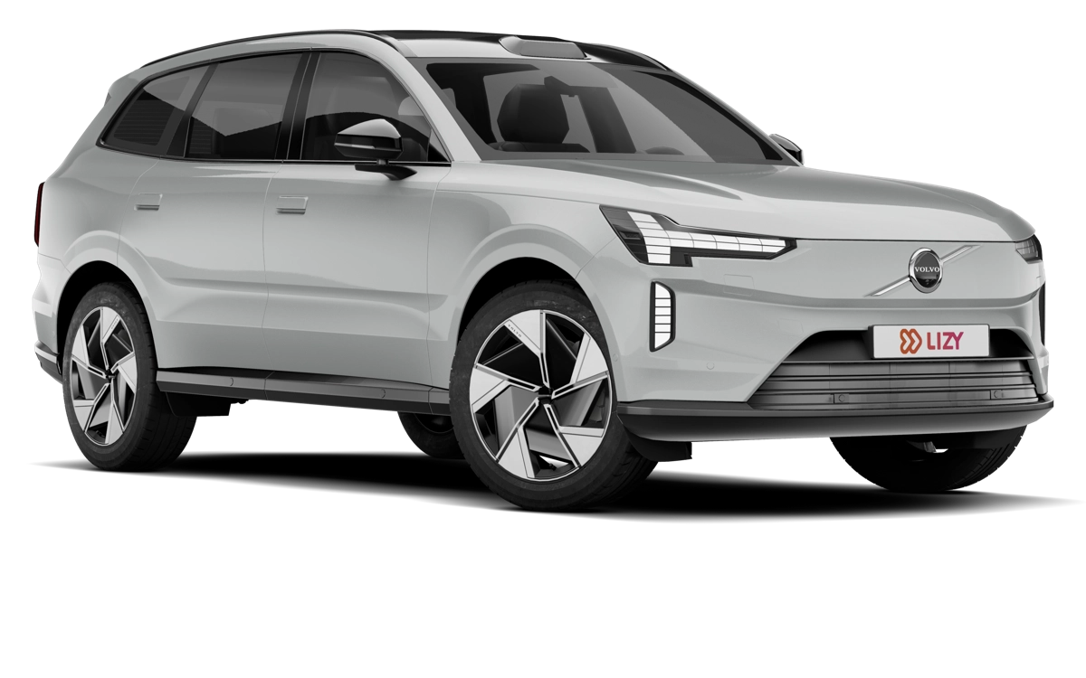 Volvo EX90 vue trois quarts avant