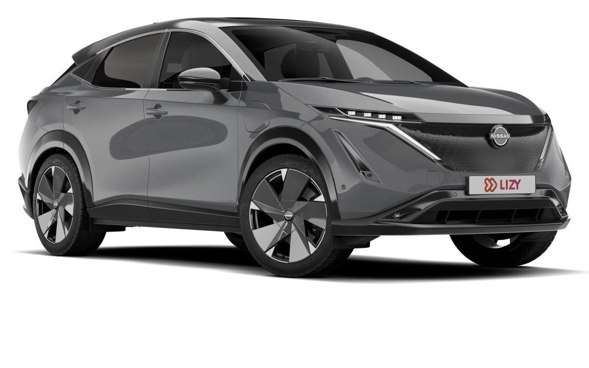Nissan Ariya driekwart vooraanzicht