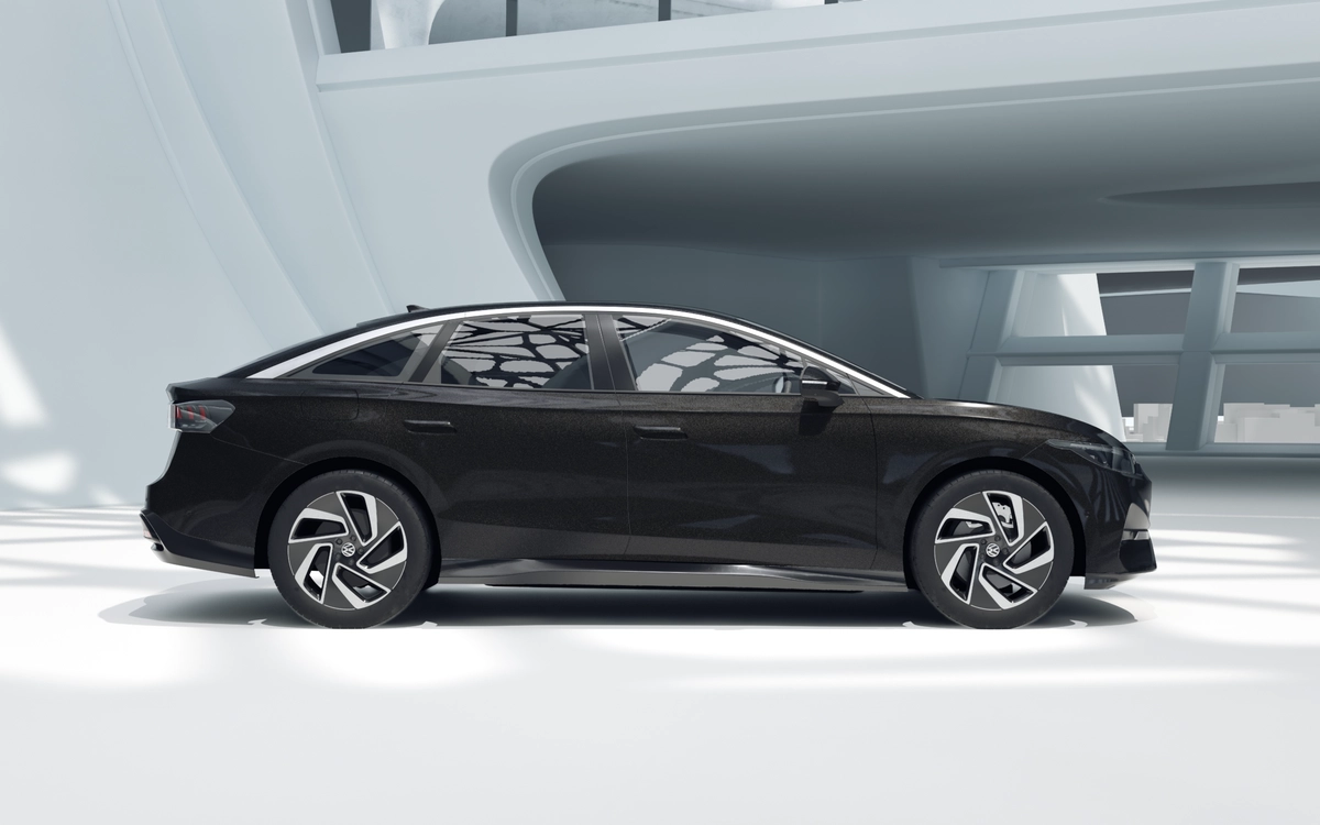 Volkswagen ID.7 zijaanzicht