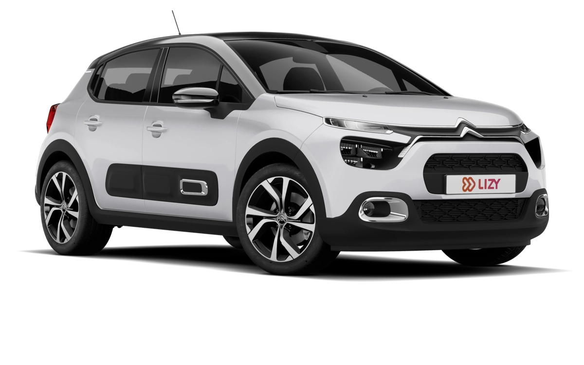 Citroën C3 driekwart vooraanzicht
