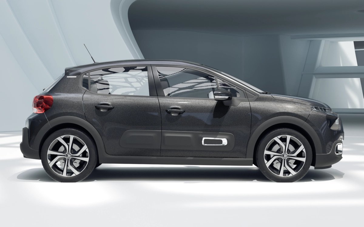 Citroën C3 zijaanzicht