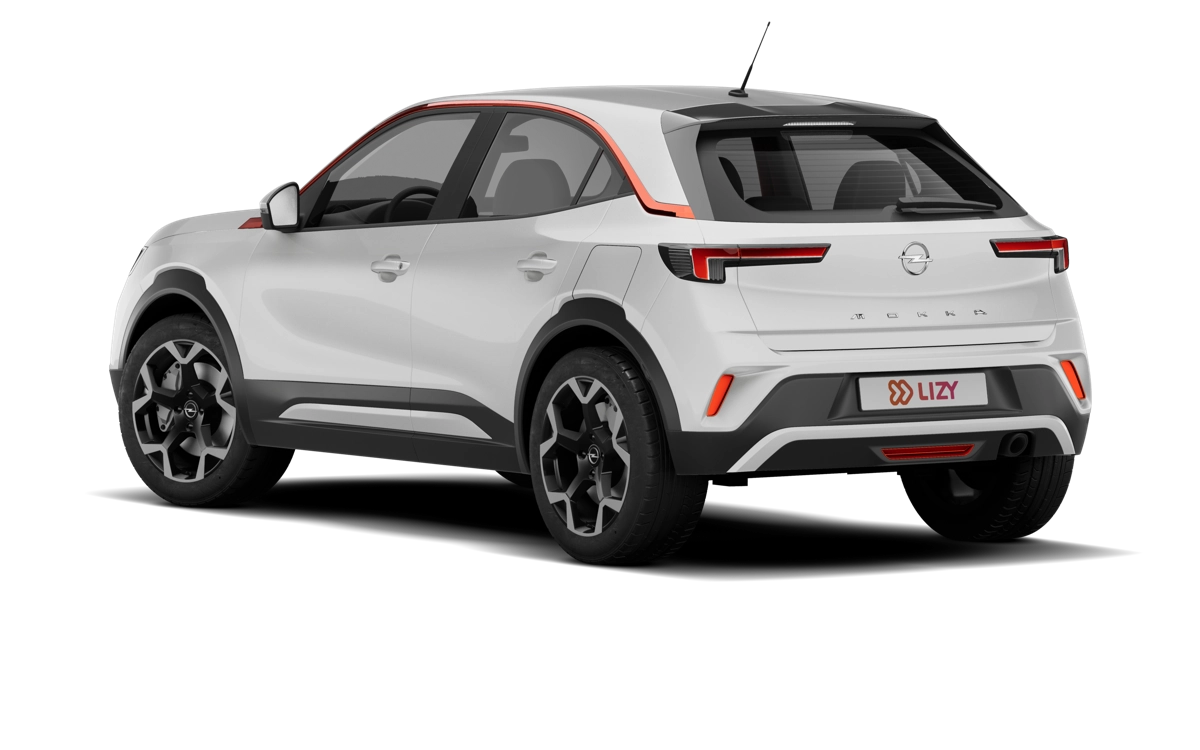 Opel Mokka driekwart achteraanzicht