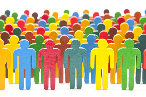 Bunte Figuren