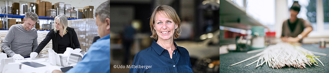 Portrait einer lächelnden Frau