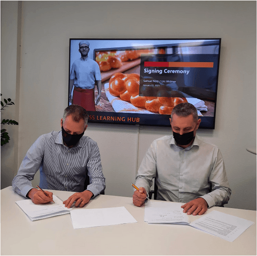 Partnership with Swiss Learning Hub