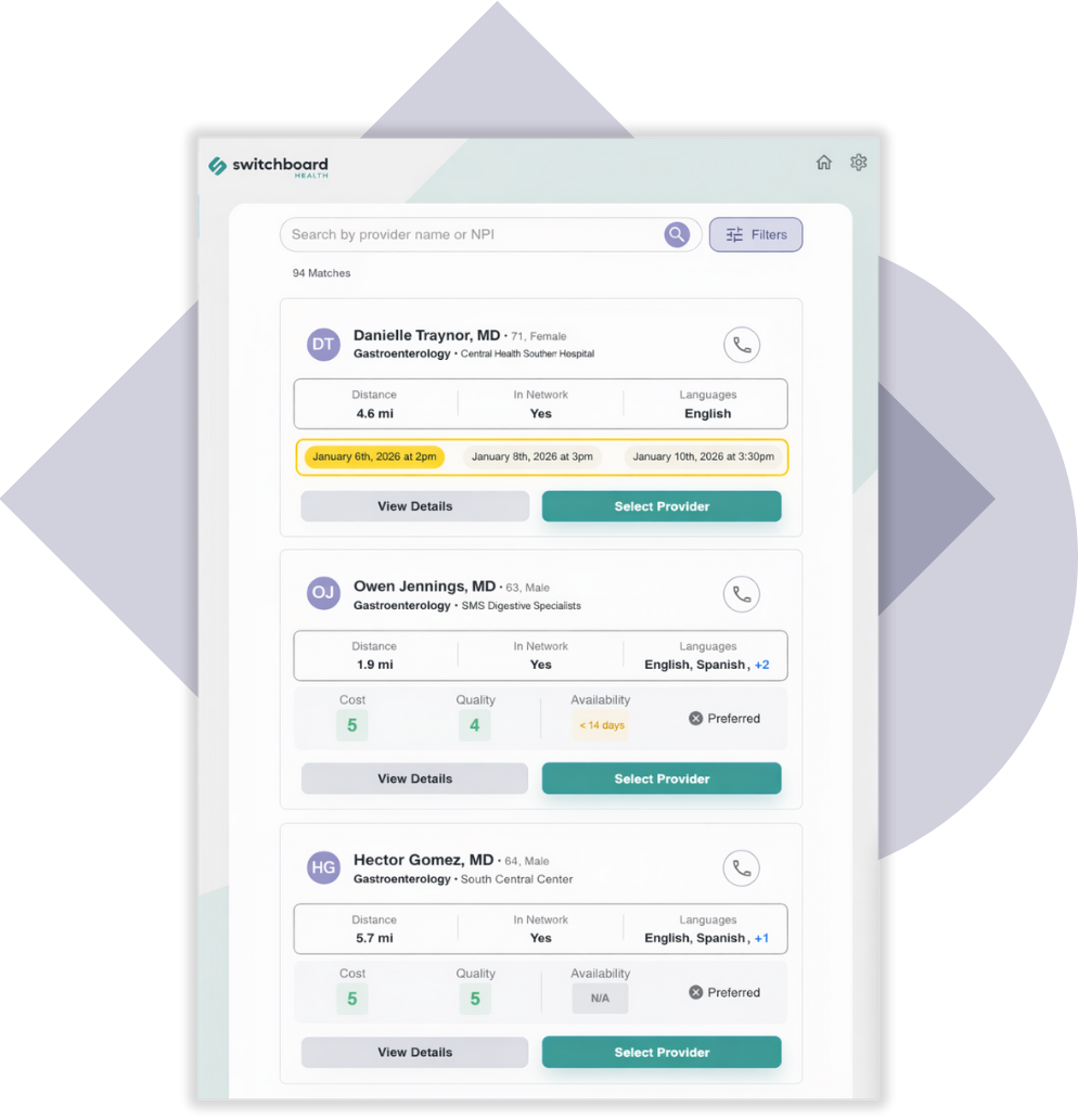 Switchboard Health Demo video image