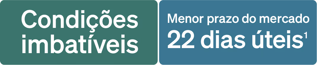 Condições imbatíveis