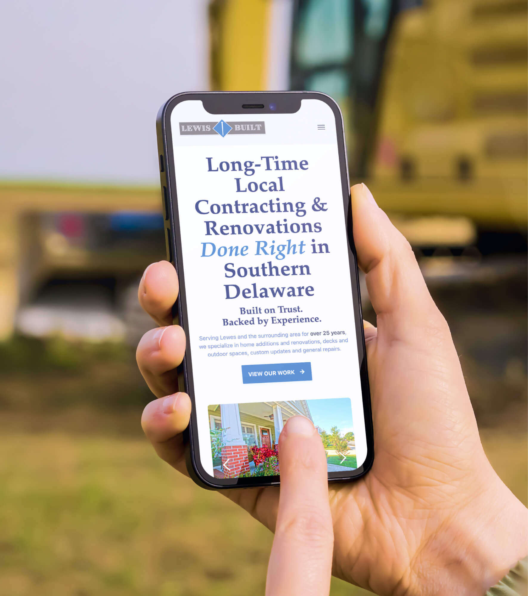 Lewis Built Independent Contractor Website
