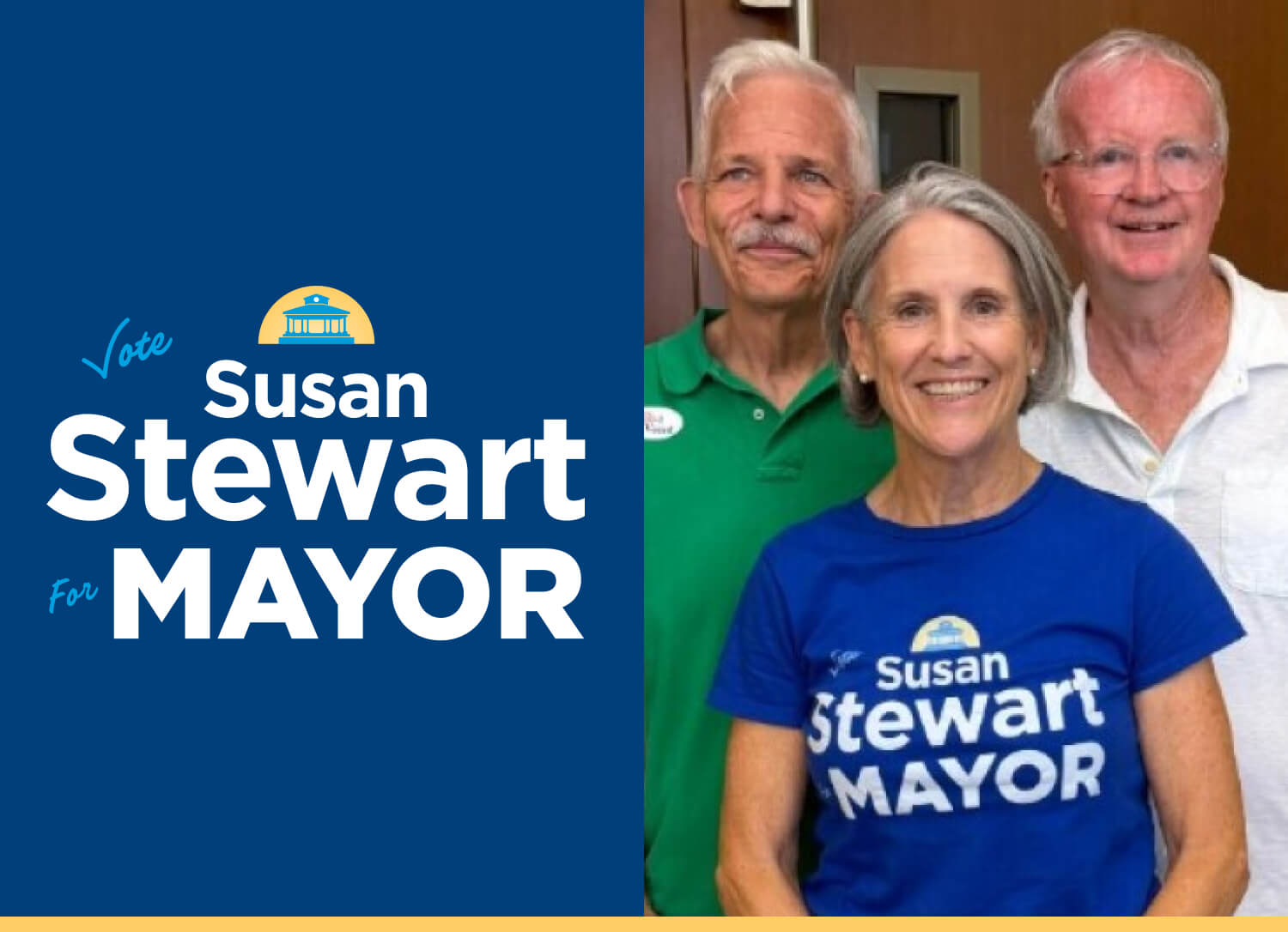 From Commissioner to Mayor, we’re proud to have helped build the brand behind Susan Stewart’s journey to becoming Rehoboth Beach’s next mayor.