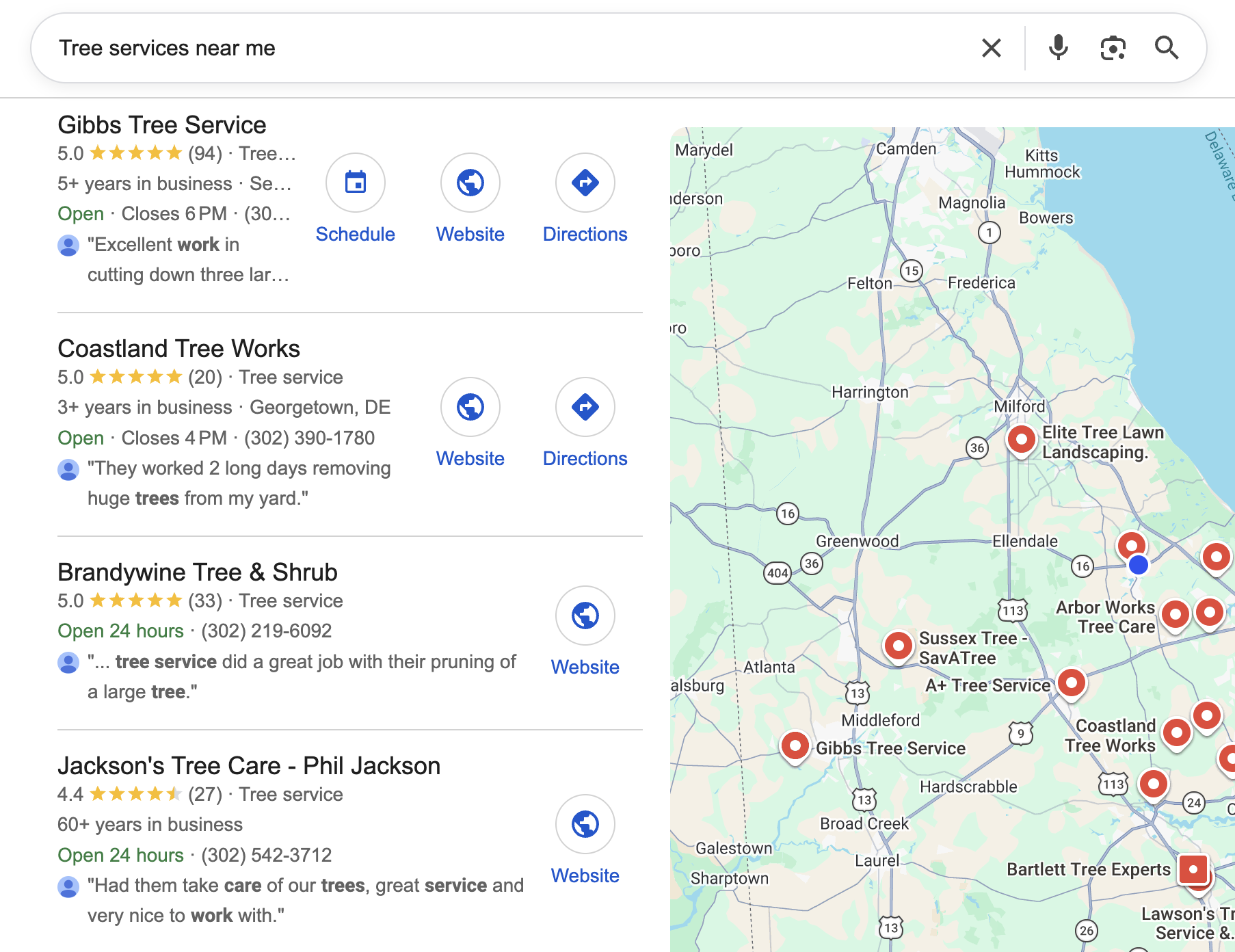 Tree Service Companies