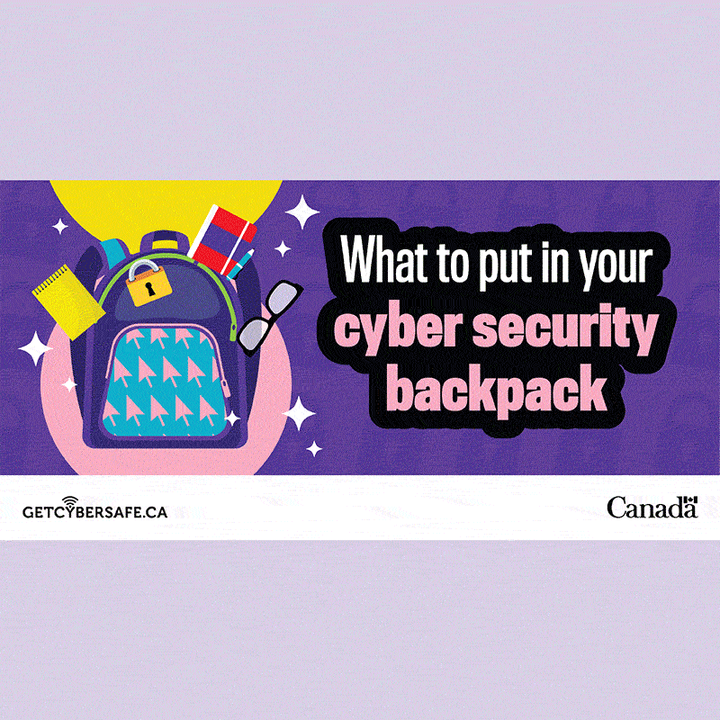 GIF of the CSE social graphics