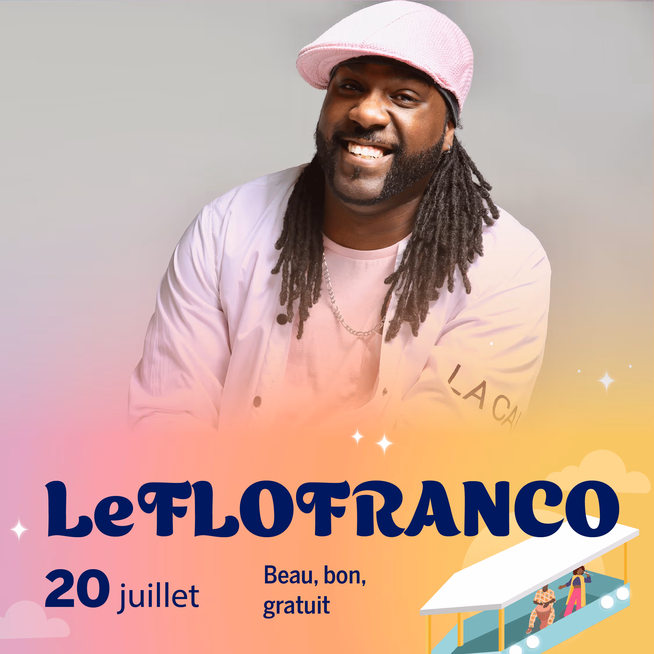Meta ad for the NAC summer programming in French