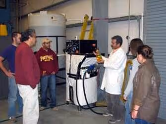 Louisiana State University operating a BioPro 190
