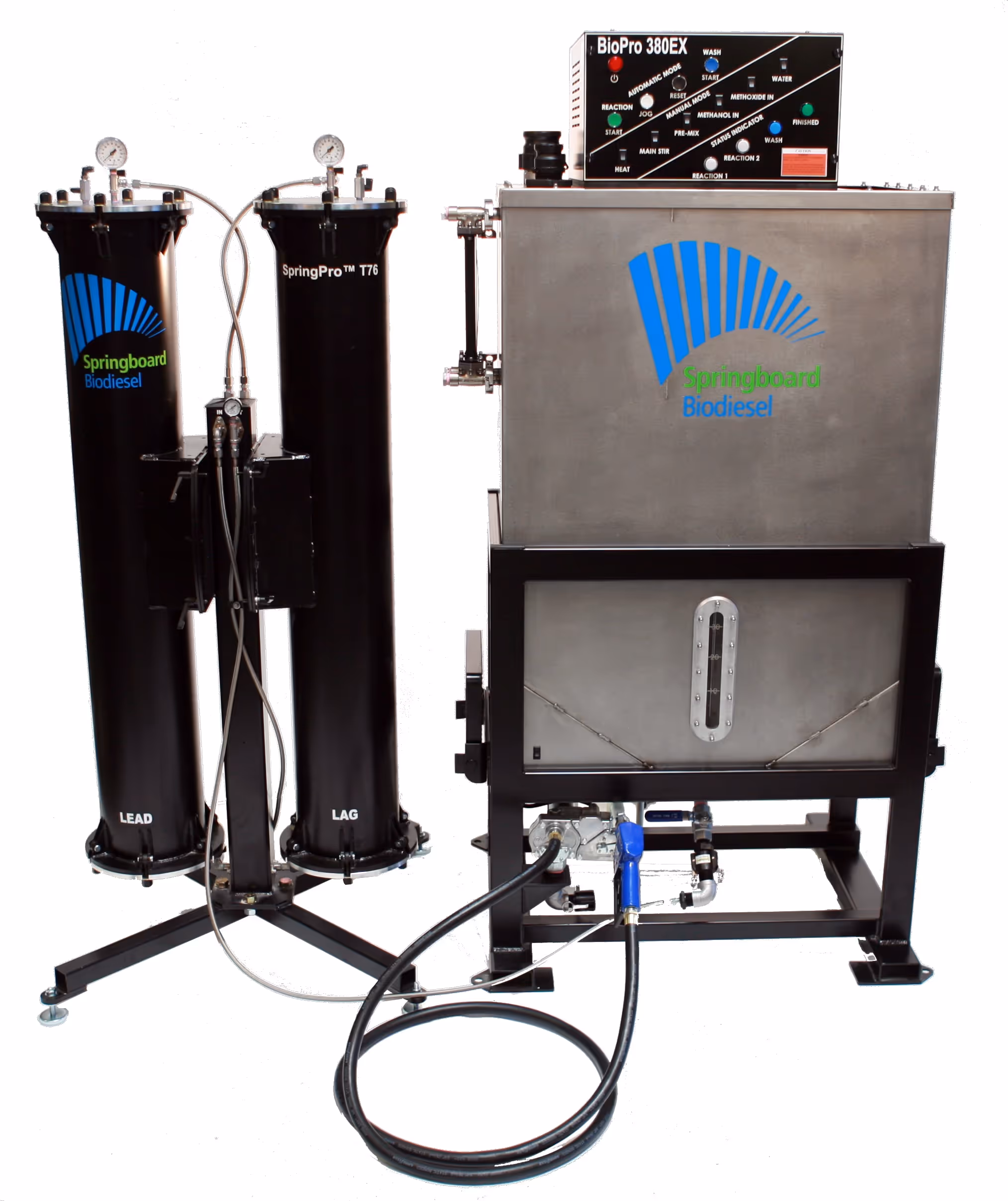 BioPro 380 with SpringPro T76 drywash system from Springboard Biodiesel