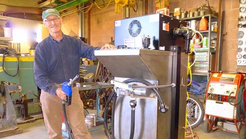 Harry Smith of Farm Fuel, Inc. and his BioPro 380