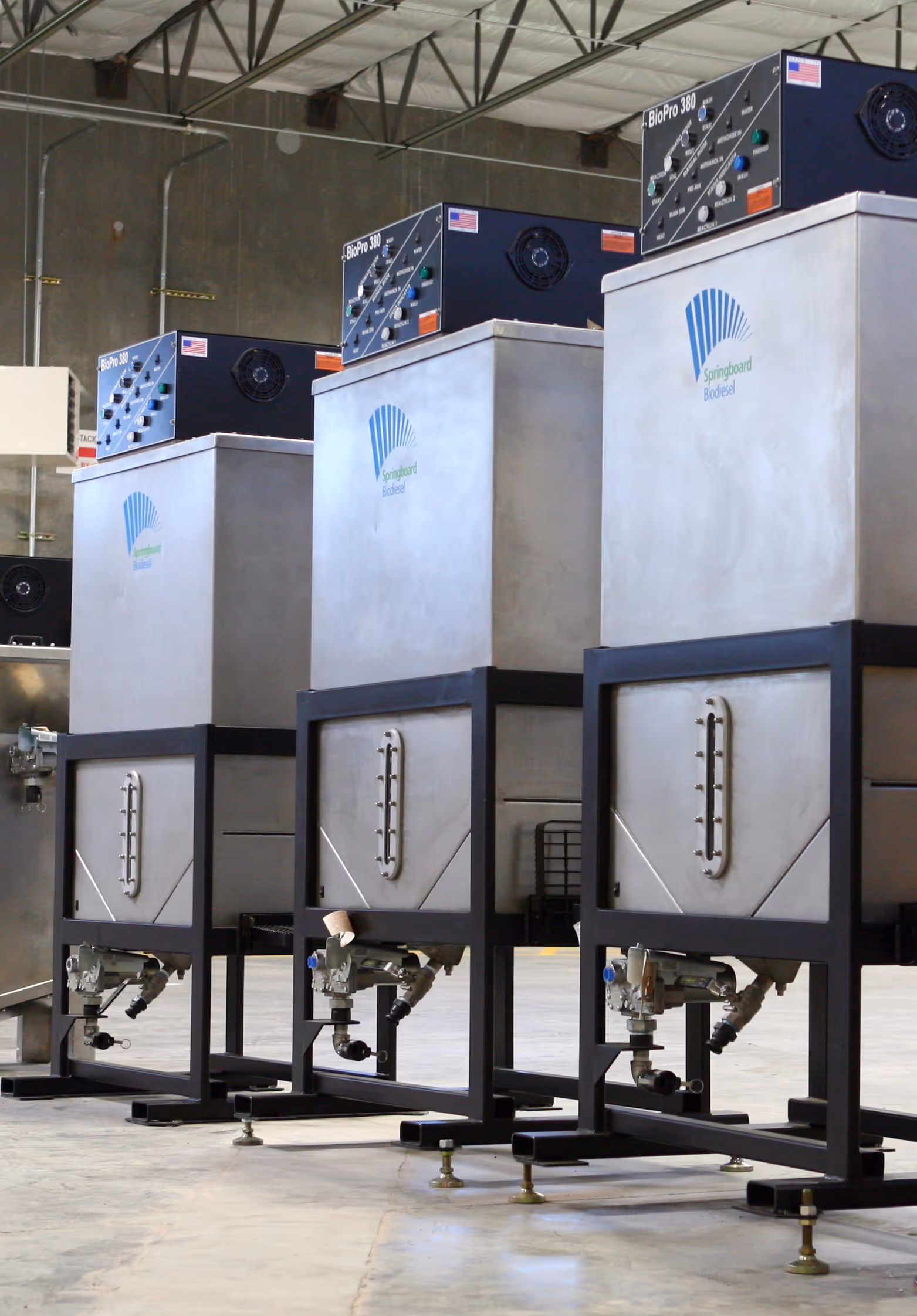 BioPro 380 biodiesel processors from Springboard Biodiesel.