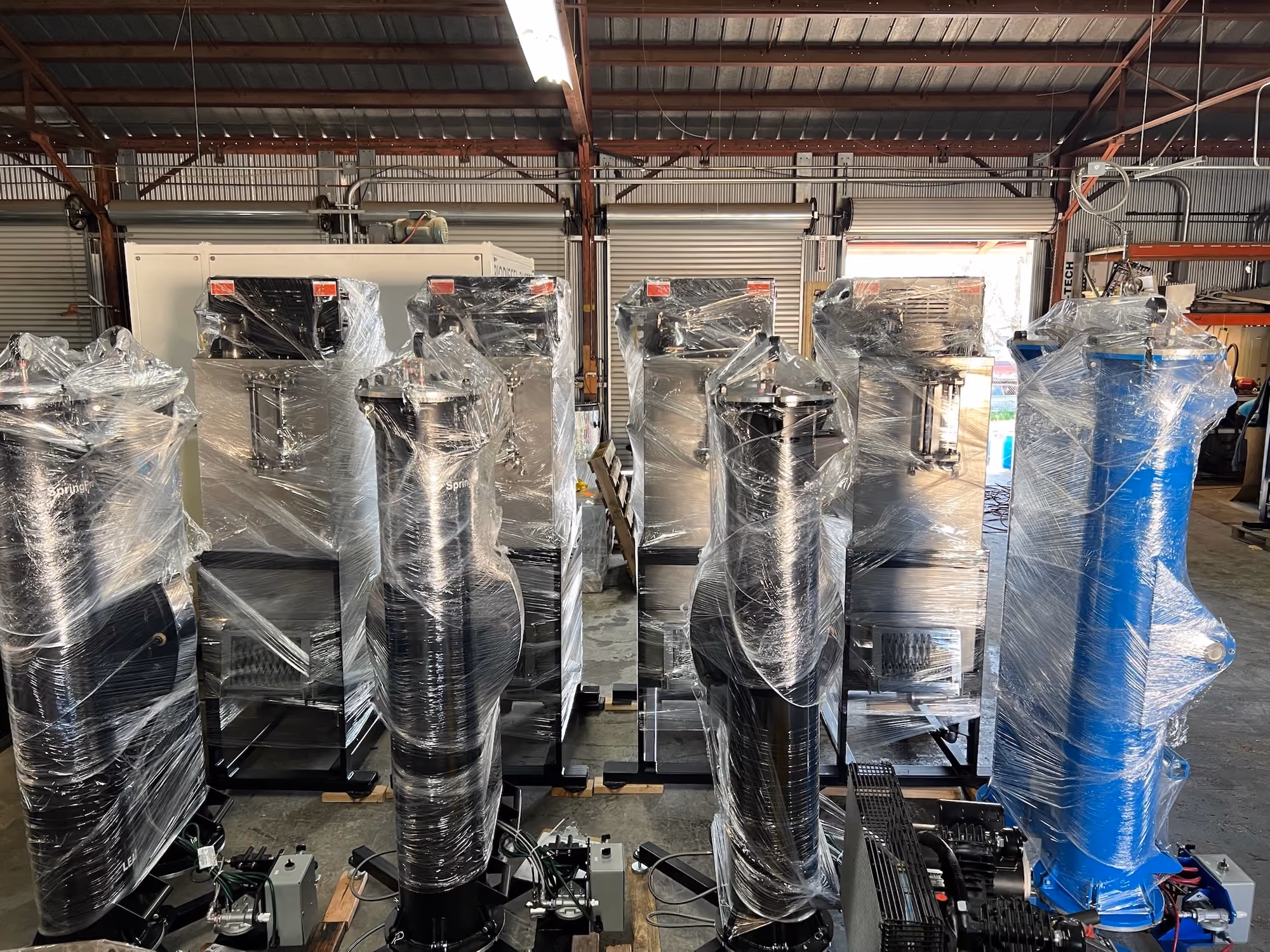 Springboard Biodiesel biodiesel processors ready for shipment