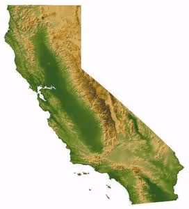 Map of California