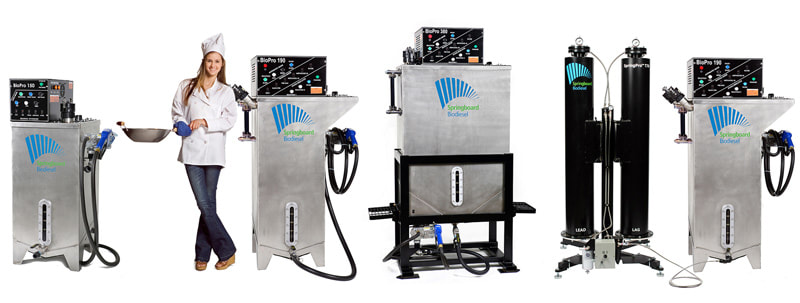 Springboard Biodiesel processors and dry wash system