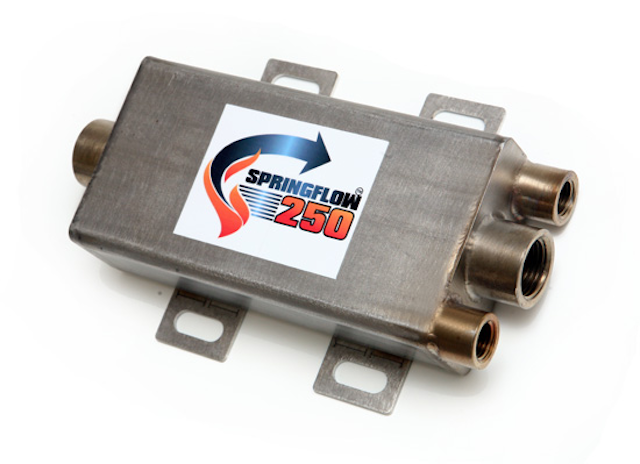 SpringFlow 250 heat exchanger