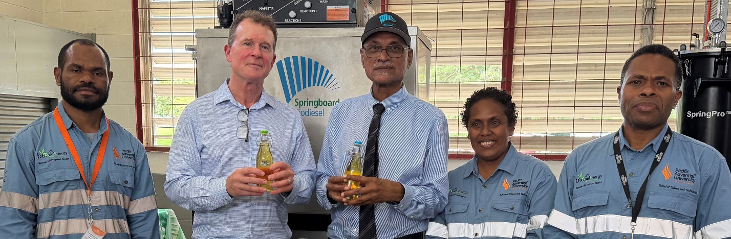 Biodiesel project event in Papua New Guinea