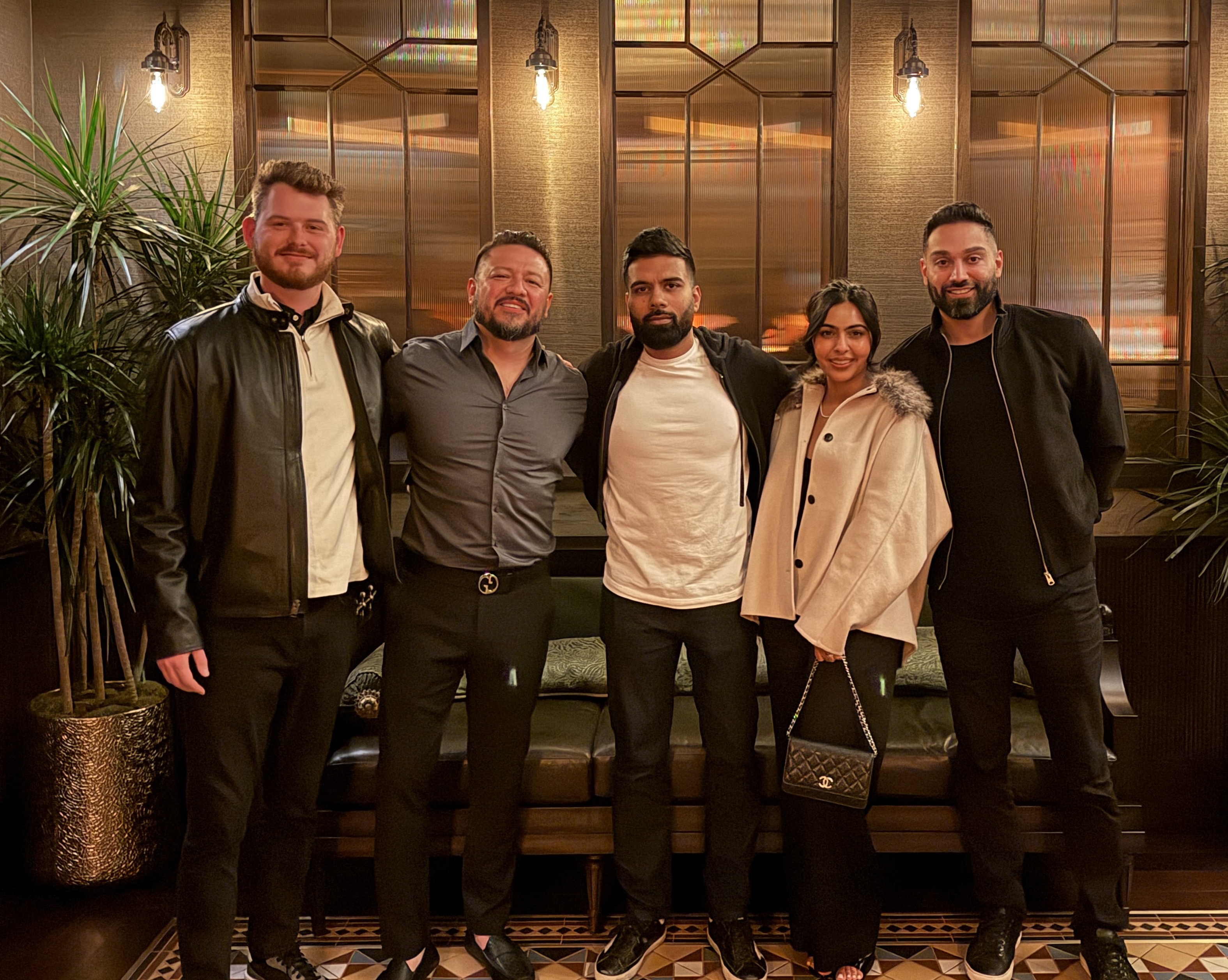 Zevo Team out to lunch