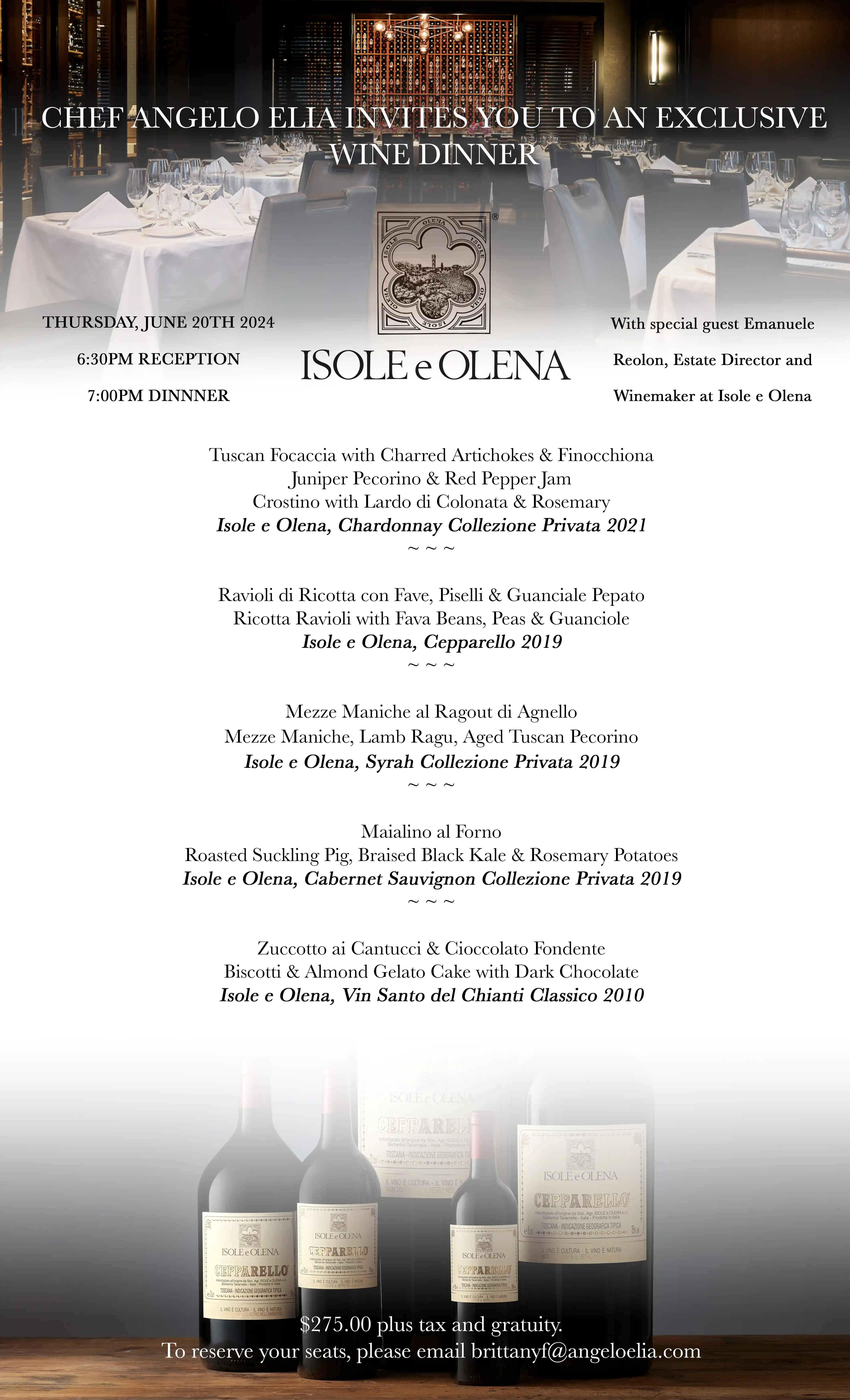 poster of information matching what is on text. please call the restaurant for menu. 