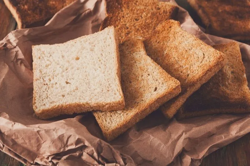 ขนมปัง, แป้งข้าวจ้าว, แป้งข้าวเหนียวดำ