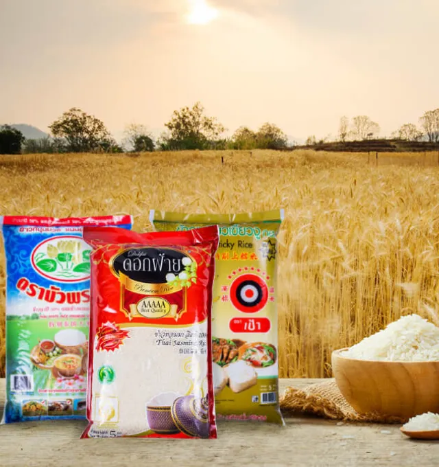 โรงแป้งพรกมล ผลิตและจำหน่ายผลิตภัณฑ์ข้าว แป้งข้าวจ้าว แป้งข้าวเหนียวและเม็ดสาคุ คุณภาพดีเยี่ยม มาตรฐานสากล